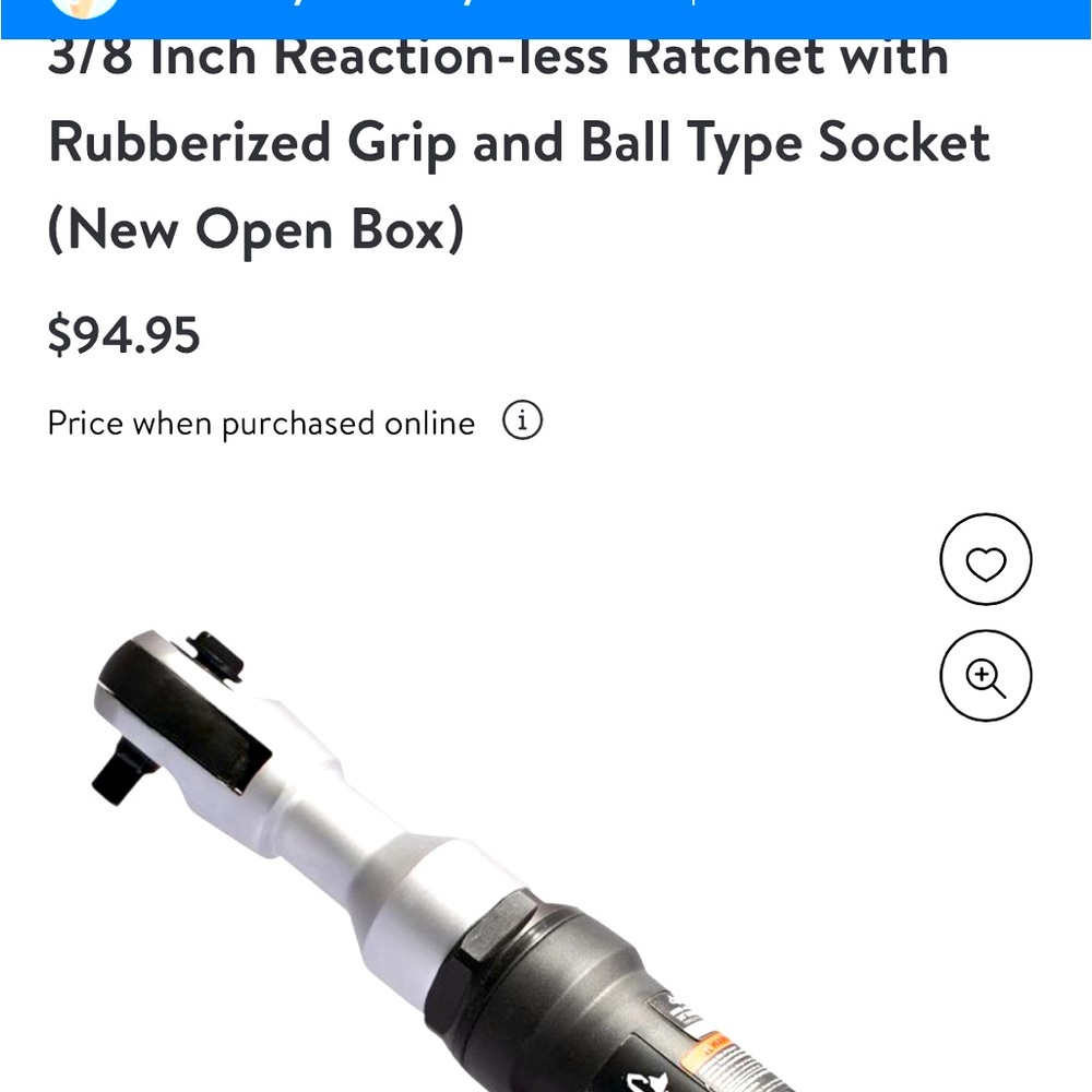 Husky 3/8 drive air impact ratchet